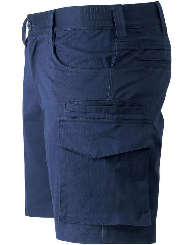 Unisex Cotton Stretch Ripstop Work Shorts