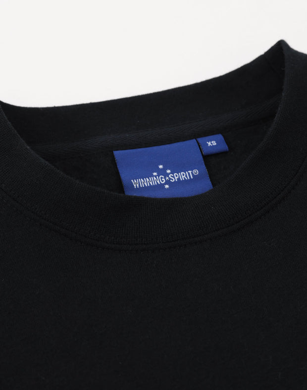 American style crewfleecy sweat