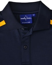 Kids' Sustainable Poly/Cotton Contrast S/S Polo