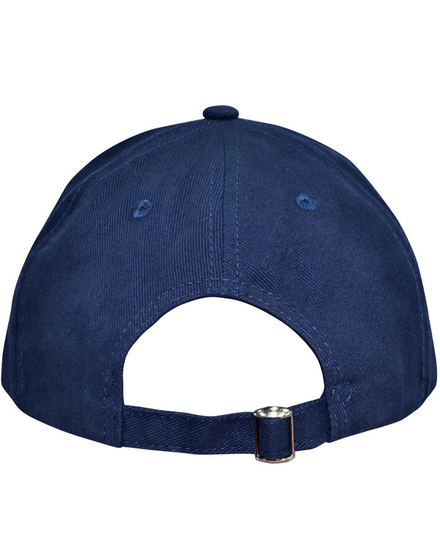 Heavy brushed cotton cap buckle on back