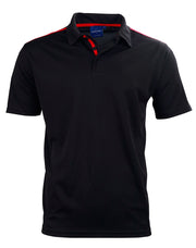 Men's rapid cool short sleeve contrast polo