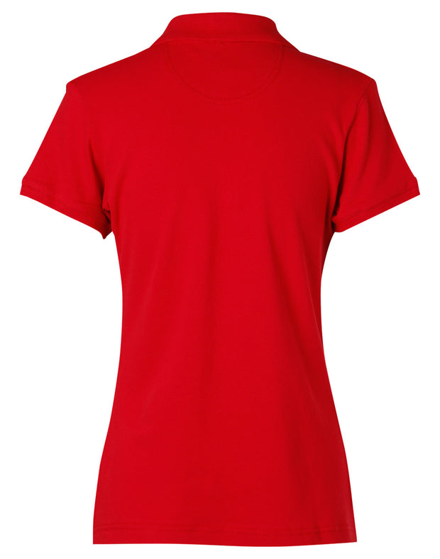 ladies S/S pique polo