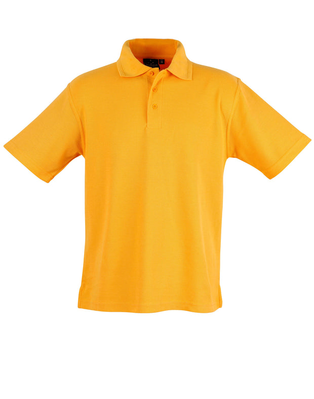 Unisex poly/cotton pique S/L