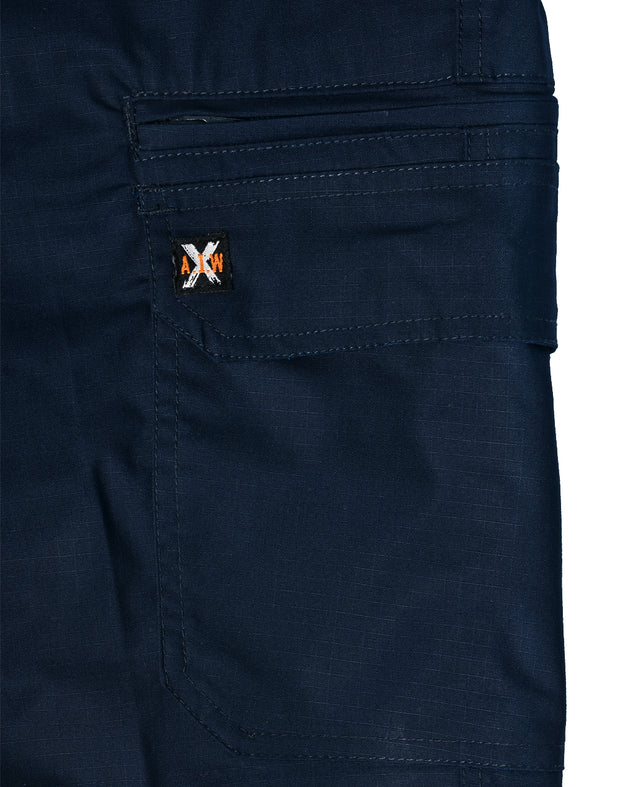 Rip-Stop Poly/Cotton Stretch Work Shorts