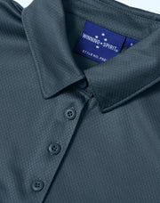 Ladies' Sustainable Jacquard Knit S/S Polo