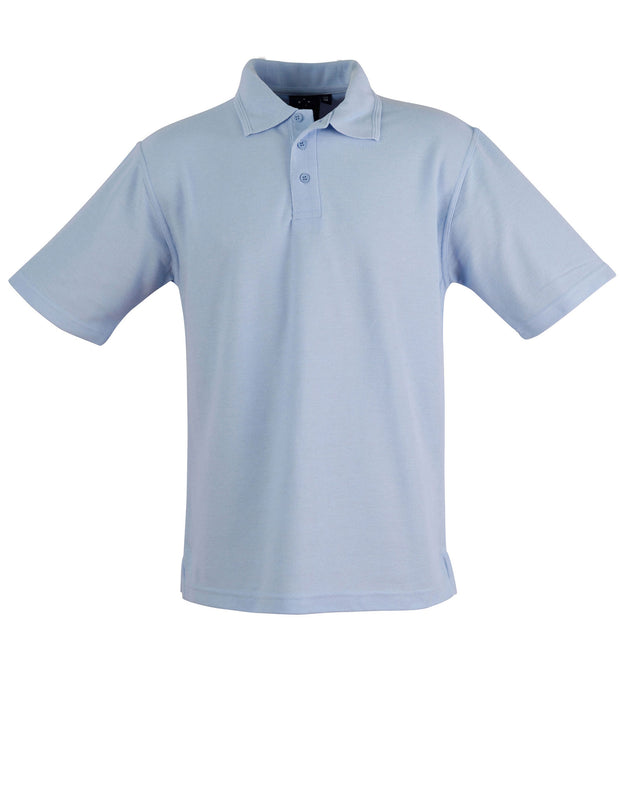 Unisex poly/cotton pique S/L