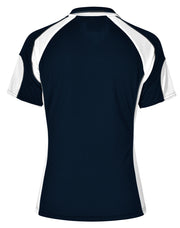 Ladies' Cooldry Contrast Polo With Sleeve Panel