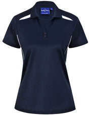 Ladies' Sustainable Poly/Cotton Contrast S/S Polo