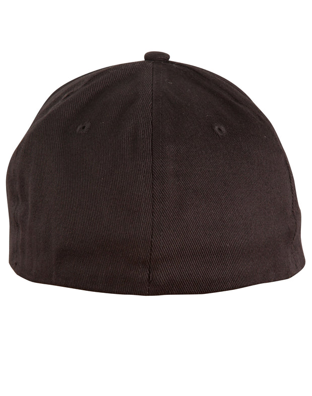 HEAVY BRUSHED COTTON FITTED CAP