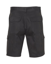 mens hvy cotton pre-shr drill short