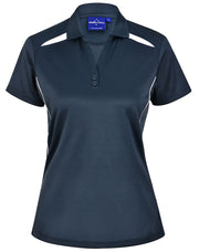 Ladies' Sustainable Poly/Cotton Contrast S/S Polo