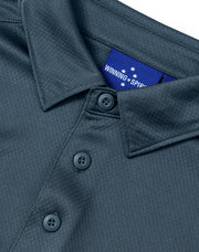 Men's Sustainable Jacquard Knit S/S Polo