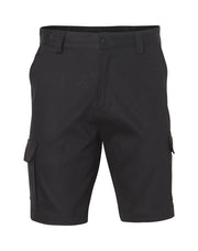 mens hvy cotton pre-shr drill short