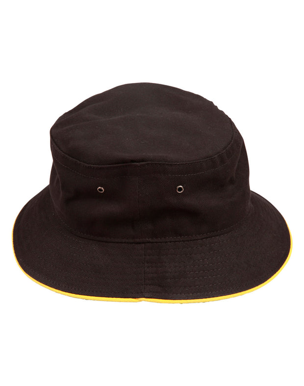 soft washed sandwich bucket hat