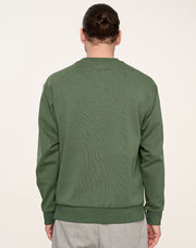 Unisex Airlayered CVC Crew Neck Sweater