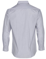 Men's Fine Stripe Long Sleeve Shirt