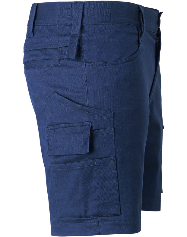 Unisex Cotton Stretch Ripstop Work Shorts