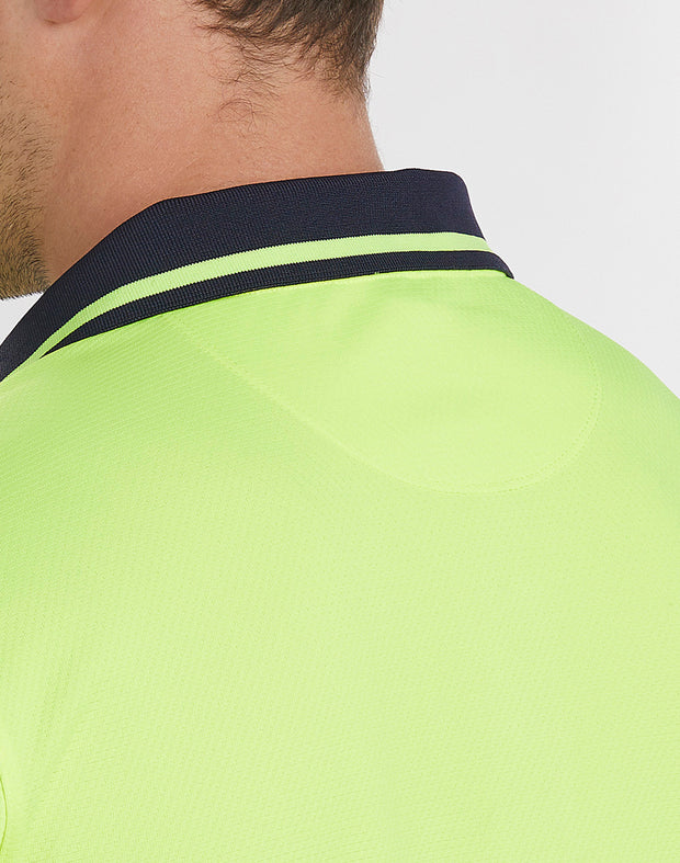 Unisex Hi-Vis Bamboo Charcoal S/S Polo