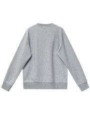 Unisex Airlayered CVC Crew Neck Sweater