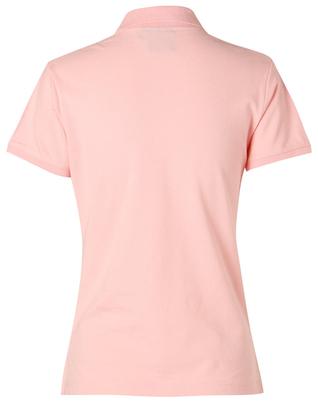 ladies S/S pique polo