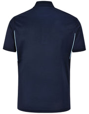 Men's Sustainable Poly/Cotton Contrast S/S Polo