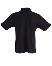 Unisex poly/cotton pique S/L