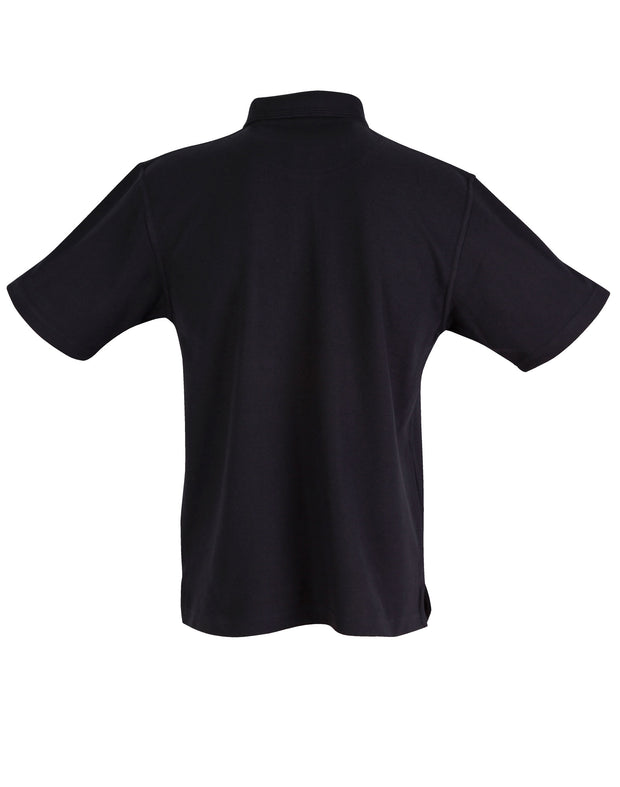 Unisex poly/cotton pique S/L