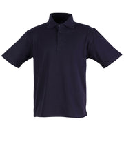 Unisex poly/cotton pique S/L