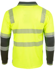 Biomotion Segmented Truedry L/S Safety Polo