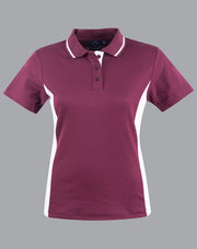 Ladies' TrueDry Contrast S/S Polo