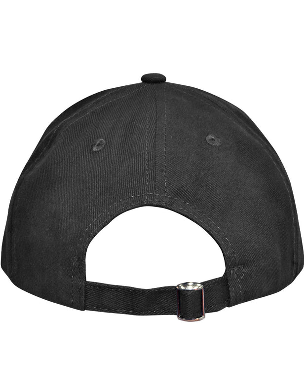 Heavy brushed cotton cap buckle on back