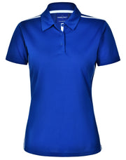 Ladies' rapid cool short sleeve contrast polo