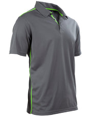 Men's rapid cool short sleeve contrast polo