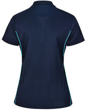 Ladies' Sustainable Poly/Cotton Contrast S/S Polo