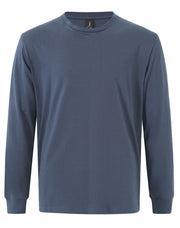 Men's Premium Cotton Face L/S Tee Shirt