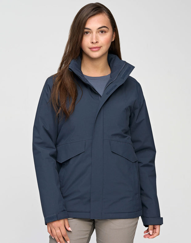 Unisex Quilted Waterproof Jacket