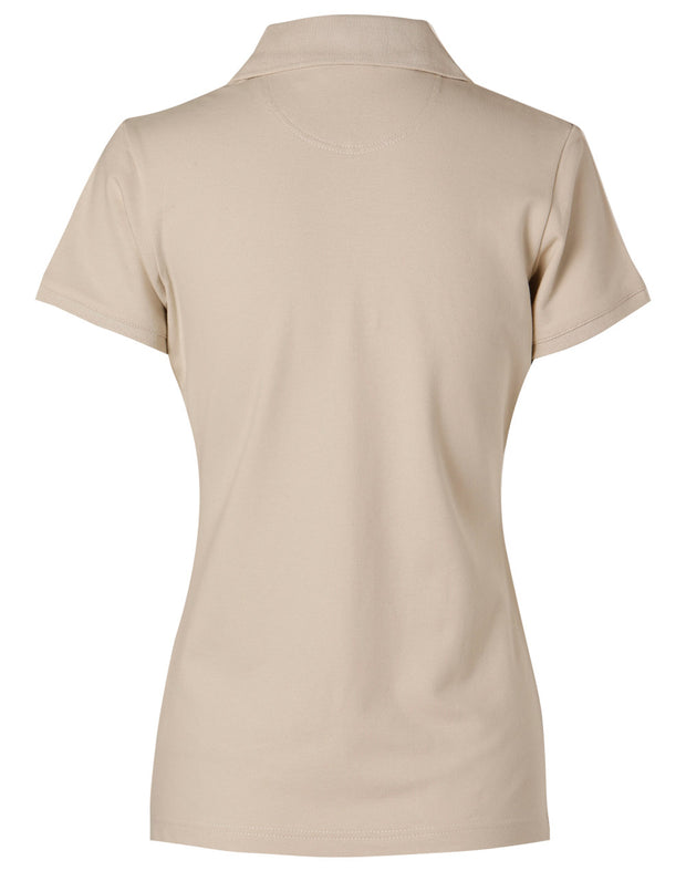 ladies S/S pique polo