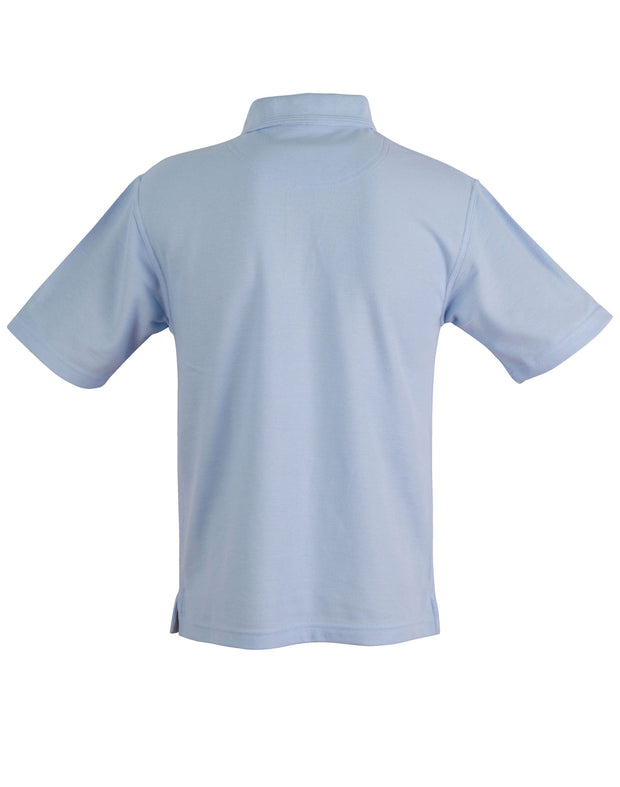 Unisex poly/cotton pique S/L