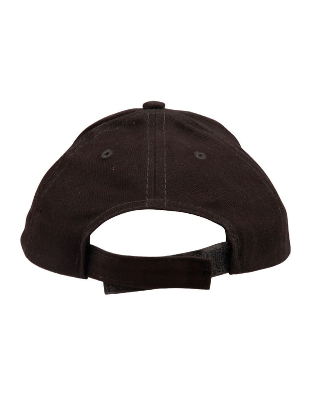 Kids brushed cotton cap