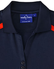 Ladies' Sustainable Poly/Cotton Contrast S/S Polo