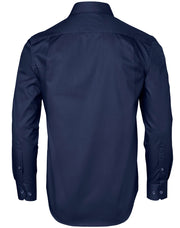 Men's Dobby Striped Taped L/S Shirt