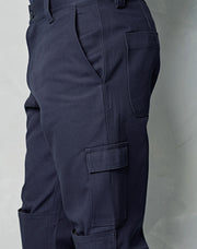 Men's Cotton Drill Pre-shrunk Cargo Pants With Knee Pads