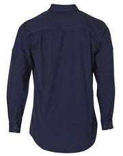 Fine Duck Weave Dura-Wear Long Sleeve Work Shirt