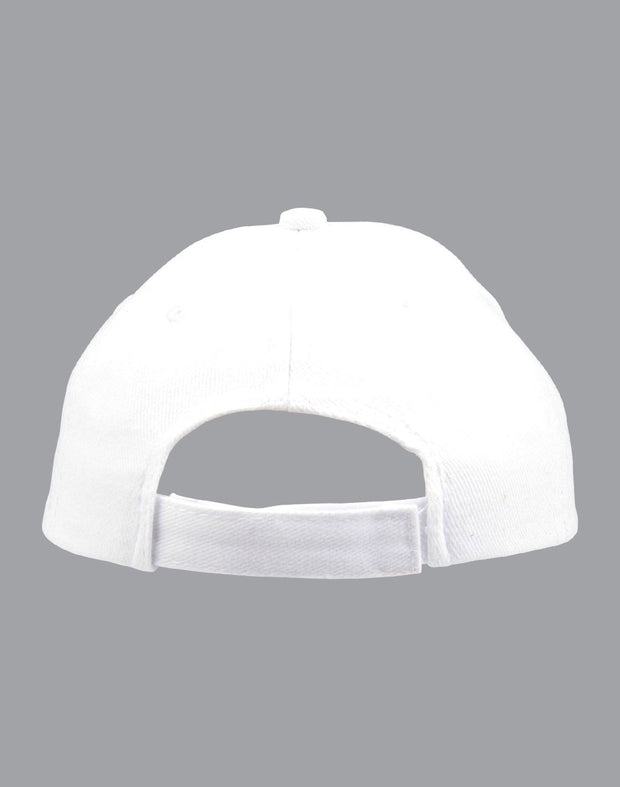 Kids brushed cotton cap