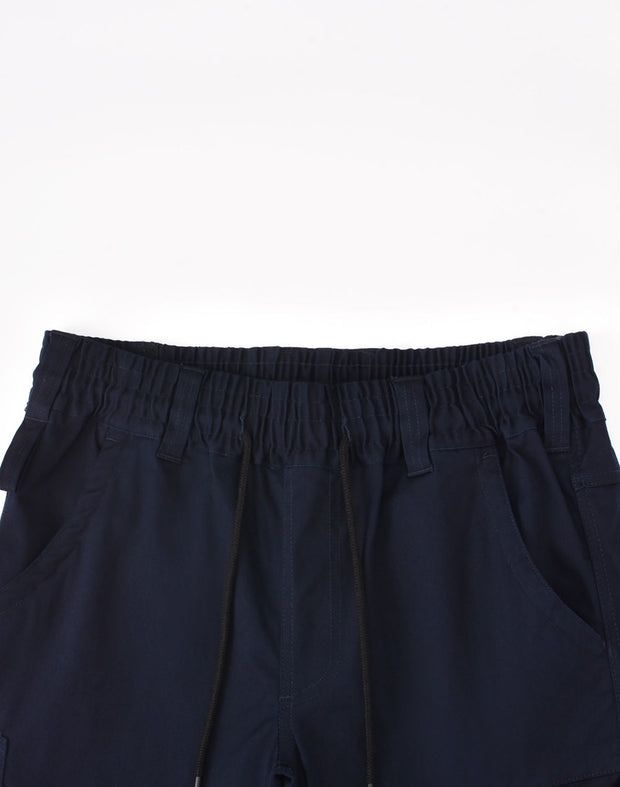Unisex Cotton Stretch Drill Cuffed Work Pants
