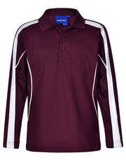 Kids' TrueDry Long Sleeve Polo