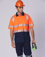 Biomotion Segmented Truedry S/S Safety Polo