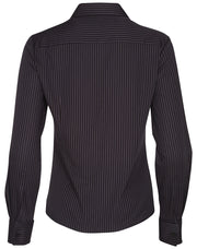 Women's Dobby Stripe Long Sleeve Shirt