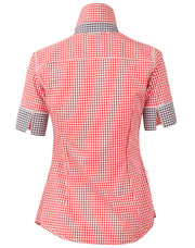 Women's Gingham Check S/S Shirt