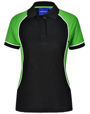 Ladies' TrueDry Tri-colour S/S Pique Polo